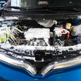 vệ sinh động cơ ô tô