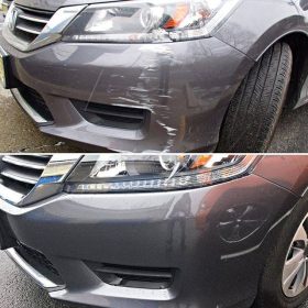 sửa xe ô tô móp