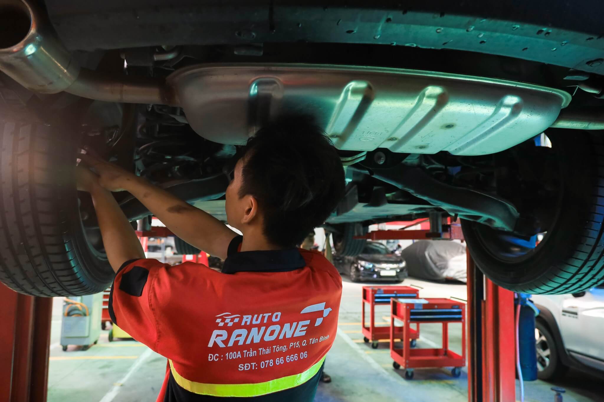 bảo dưỡng hệ thống gầm phanh