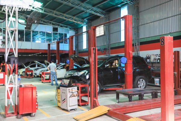 sửa chữa máy lạnh ô tô