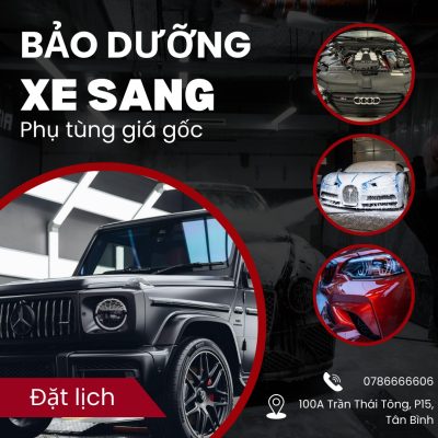 dịch vụ bảo dưỡng xe sang