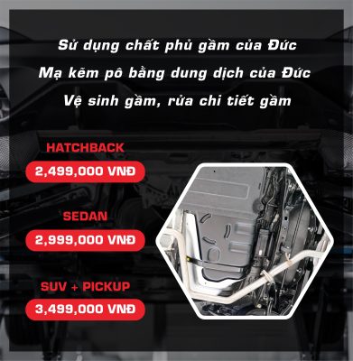 bảo dưỡng gầm xe ô tô