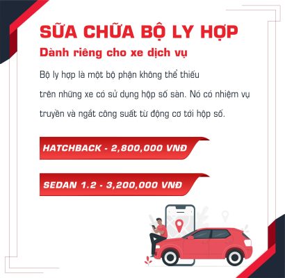 sửa chữa bộ ly hợp