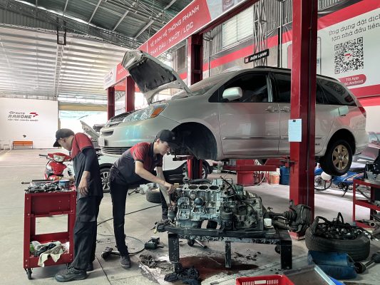 bảo dưỡng xe ô tô cũ