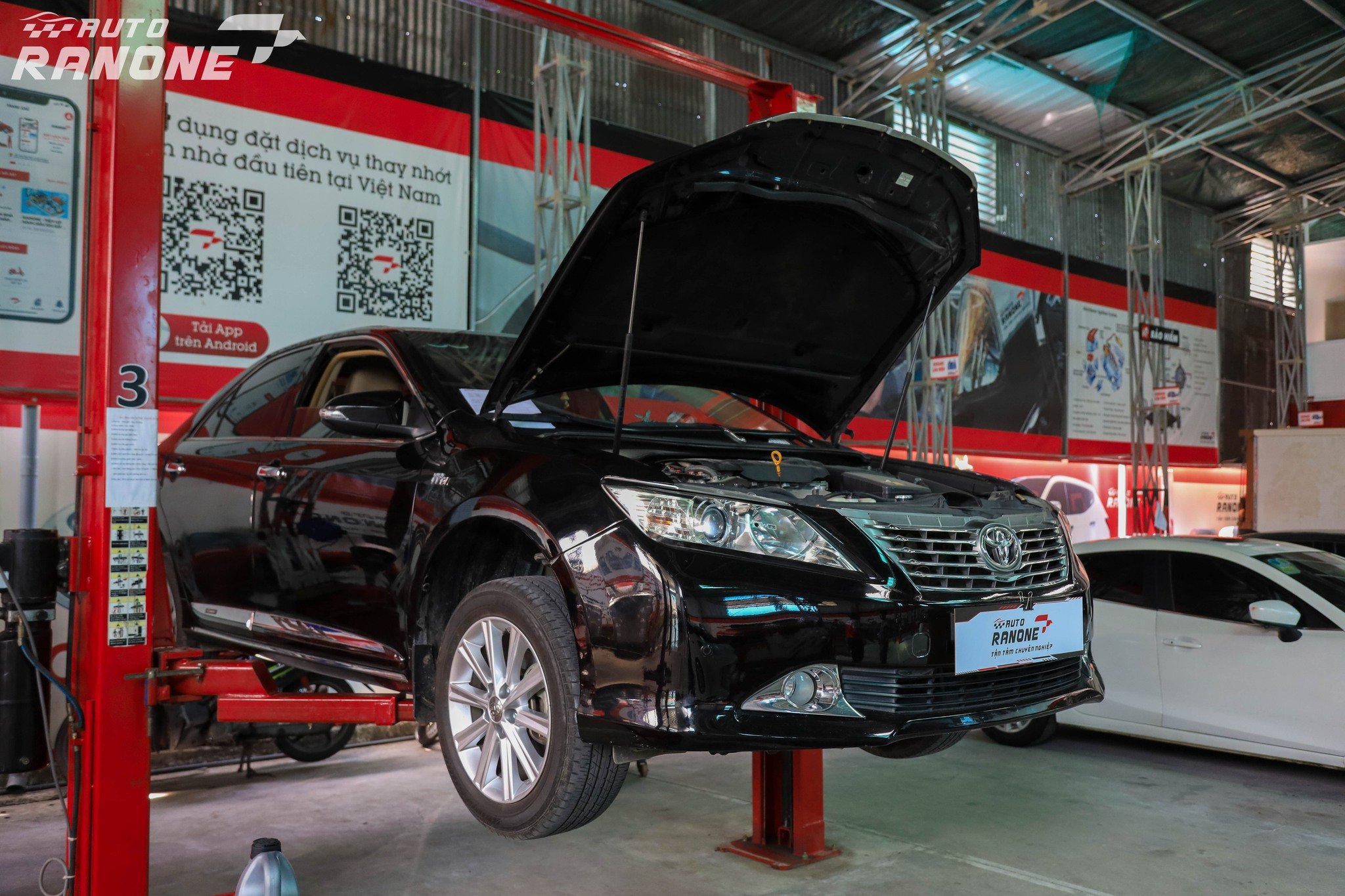 quy trinh bao duong xe oto toyota