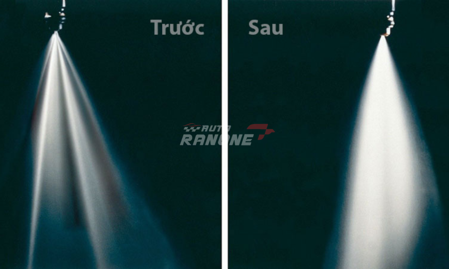 vệ sinh kim phun trước và sau