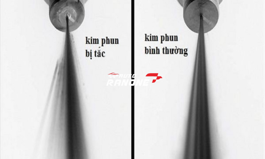 vệ sinh kim phun trước và sau
