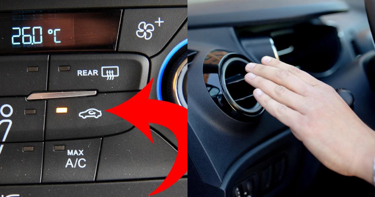 bật điều hòa ô tô