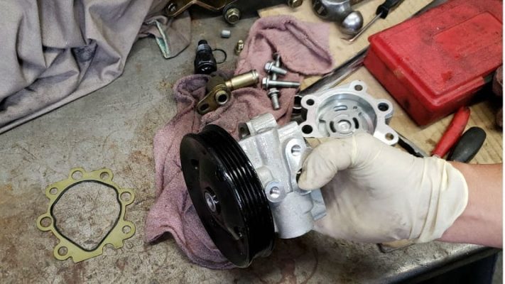 sửa bơm trợ lực lái