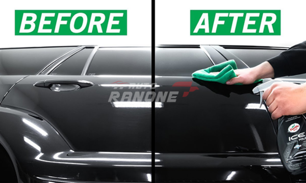 đánh bóng xe ô tô trước và sau