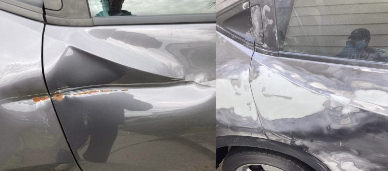 sửa chữa móp xe ô tô