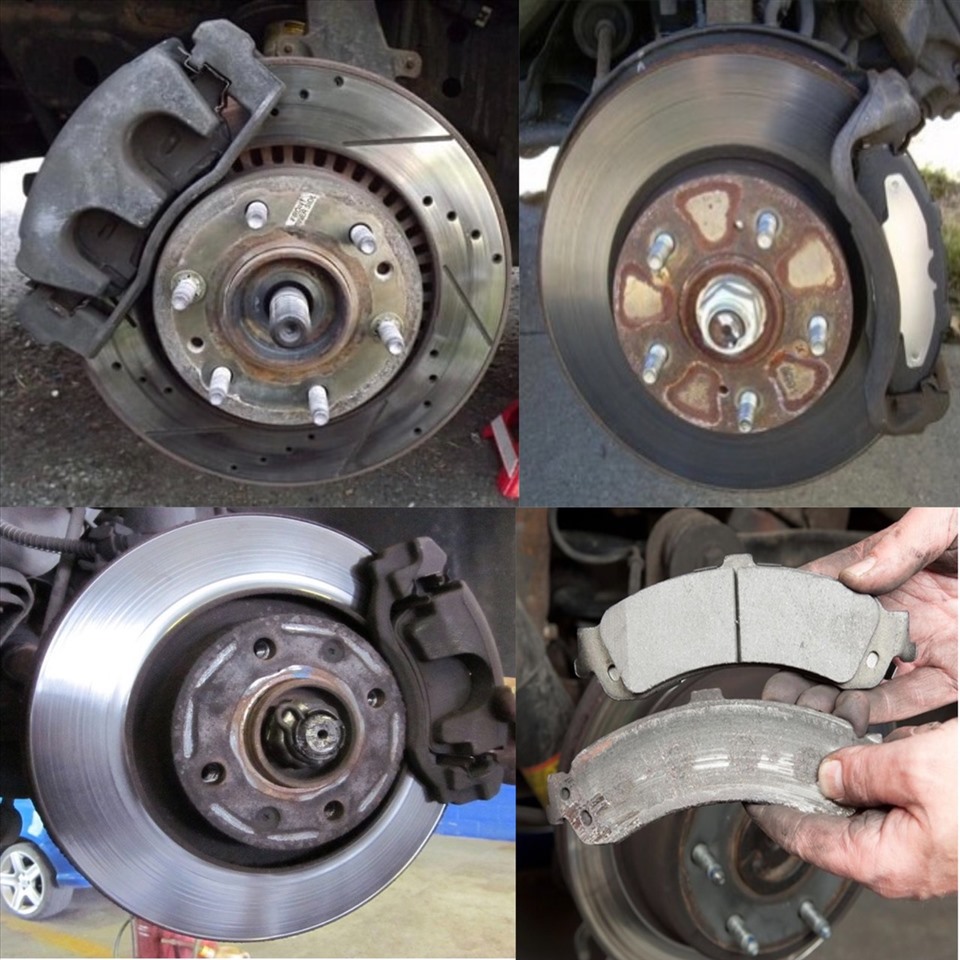 bảo dưỡng má phanh ô tô