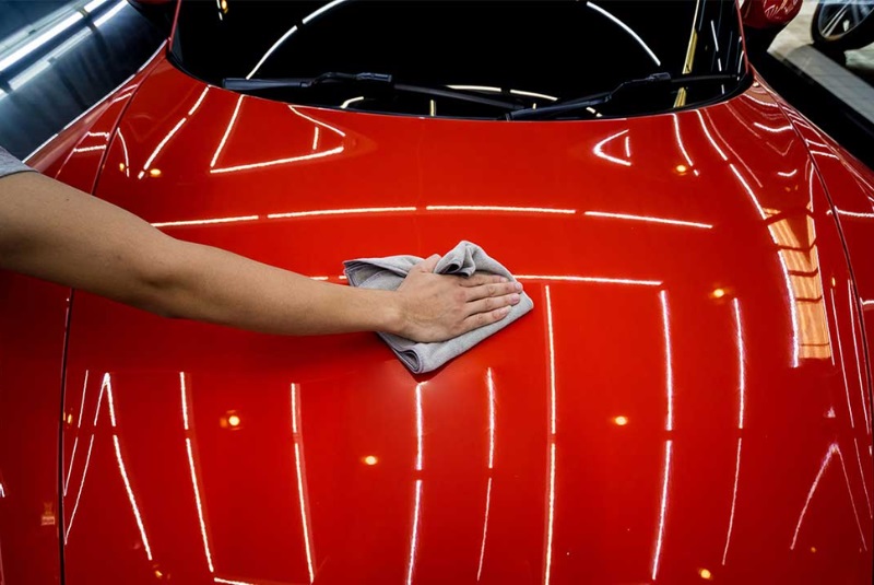 phủ ceramic làm bóng xe