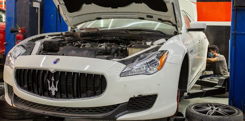 sửa chữa xe maserati