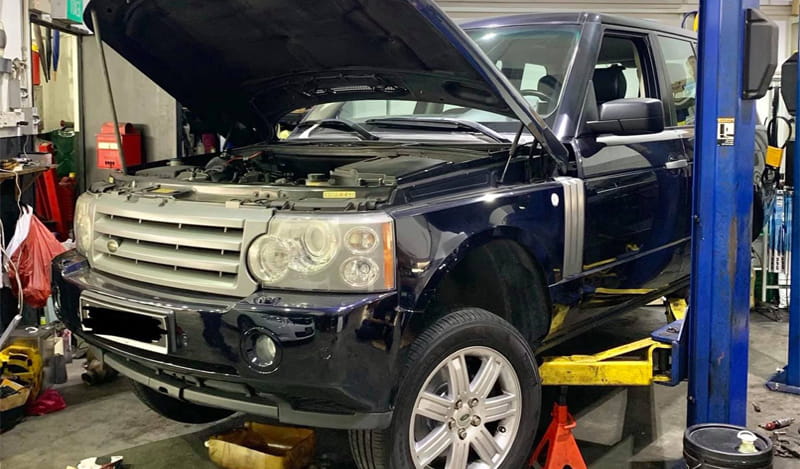 sửa land rover