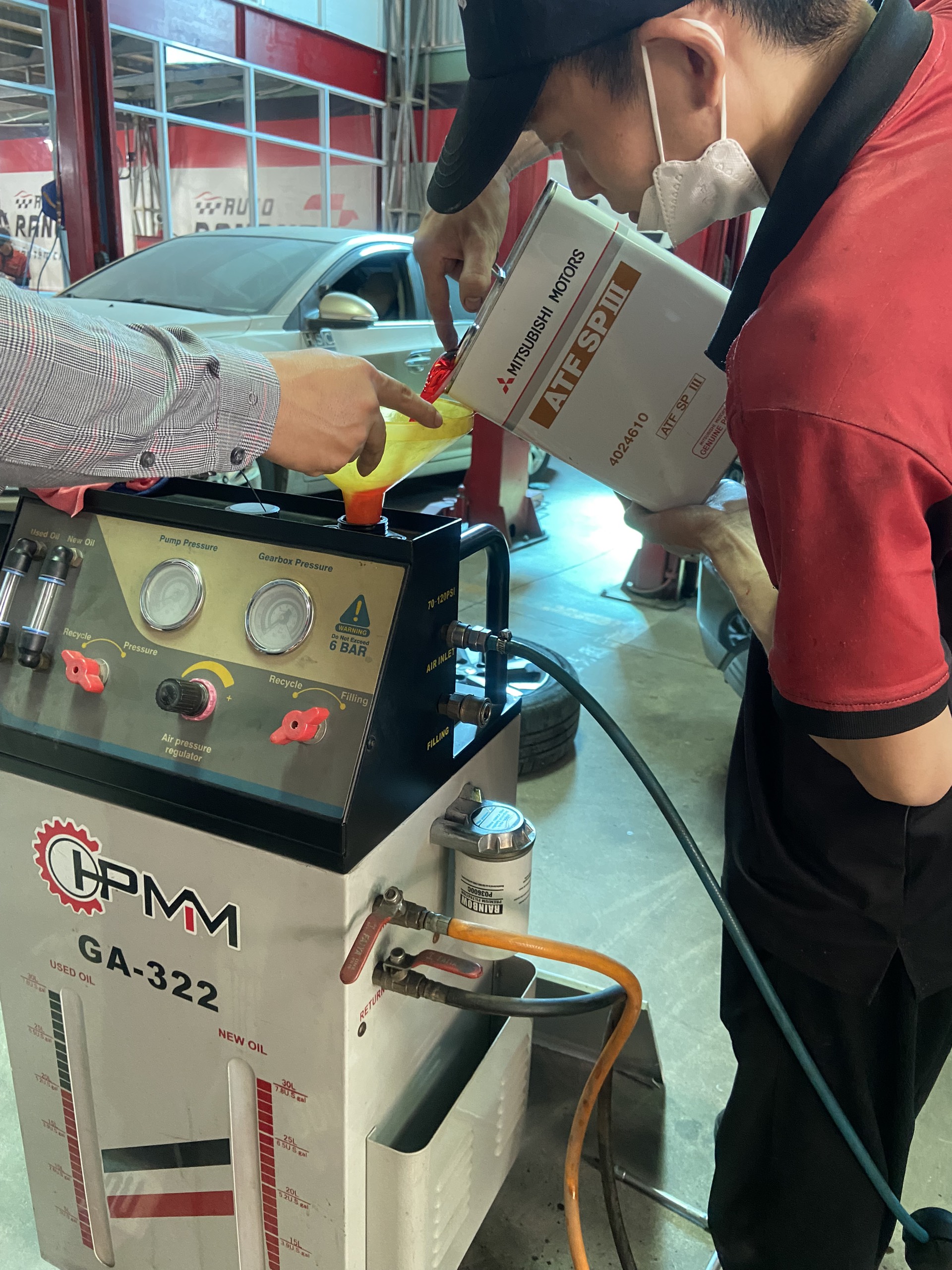 lịch bảo dưỡng định kỳ xe fadil