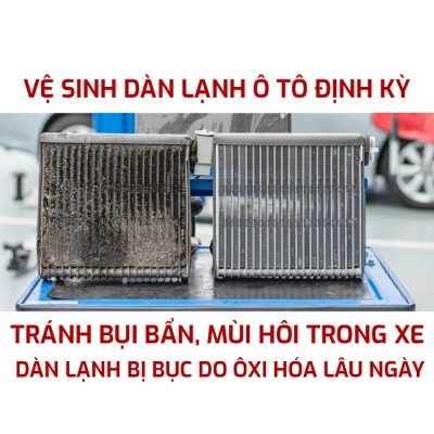 sửa chữa máy điều hoà ô tô