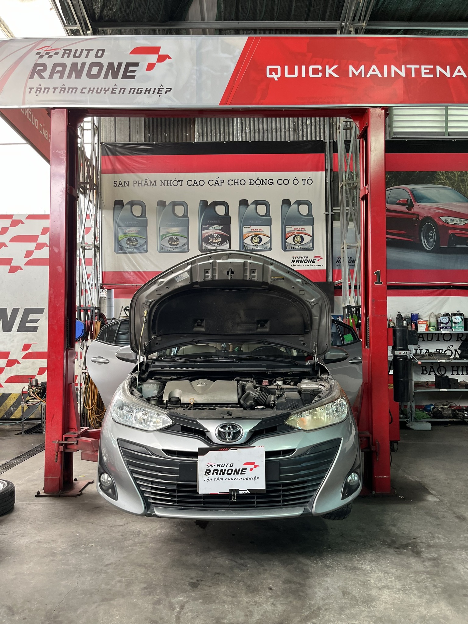 bảo dưỡng xe toyota