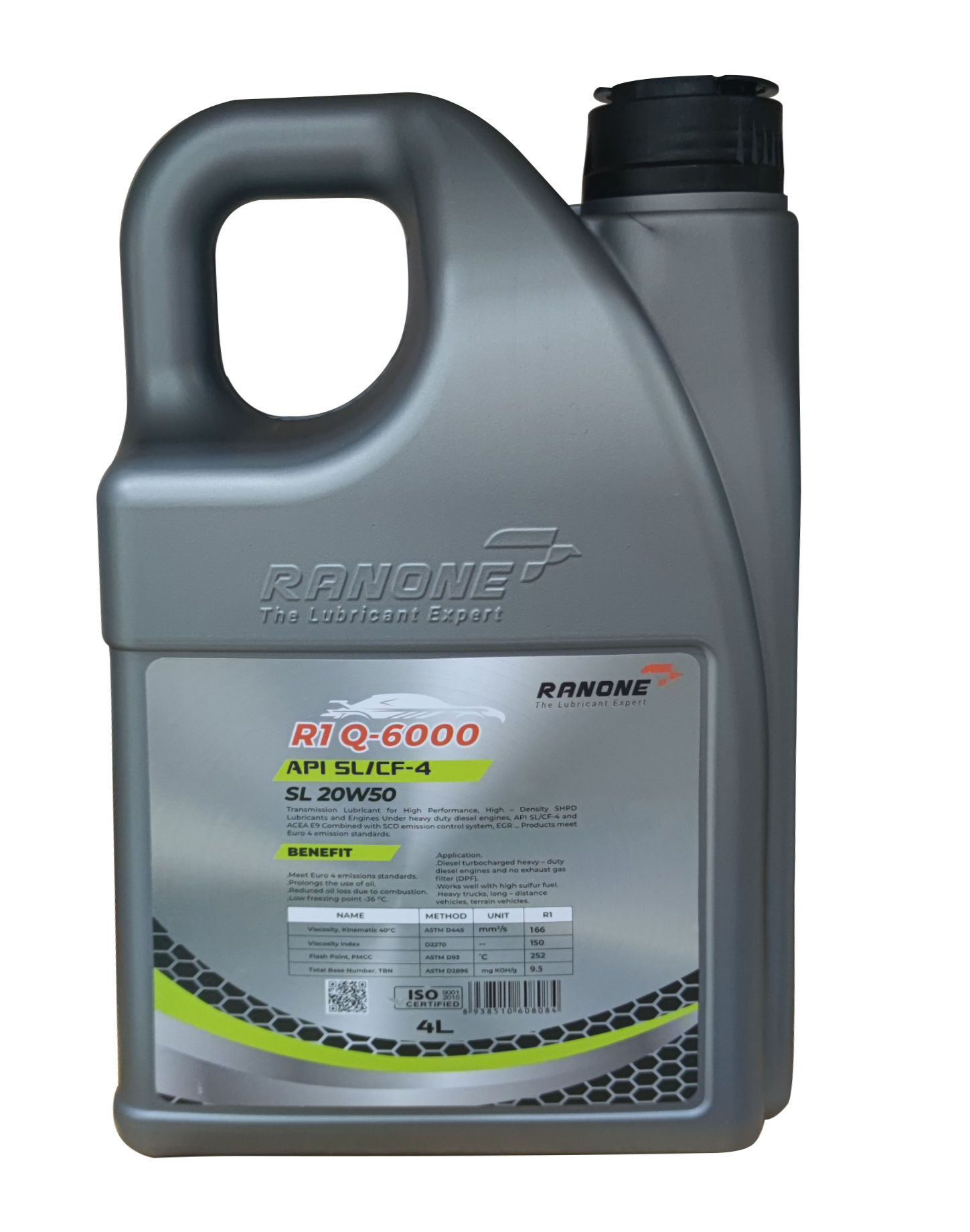 R1 Q-6000 SL/CF-4 15W40 4L