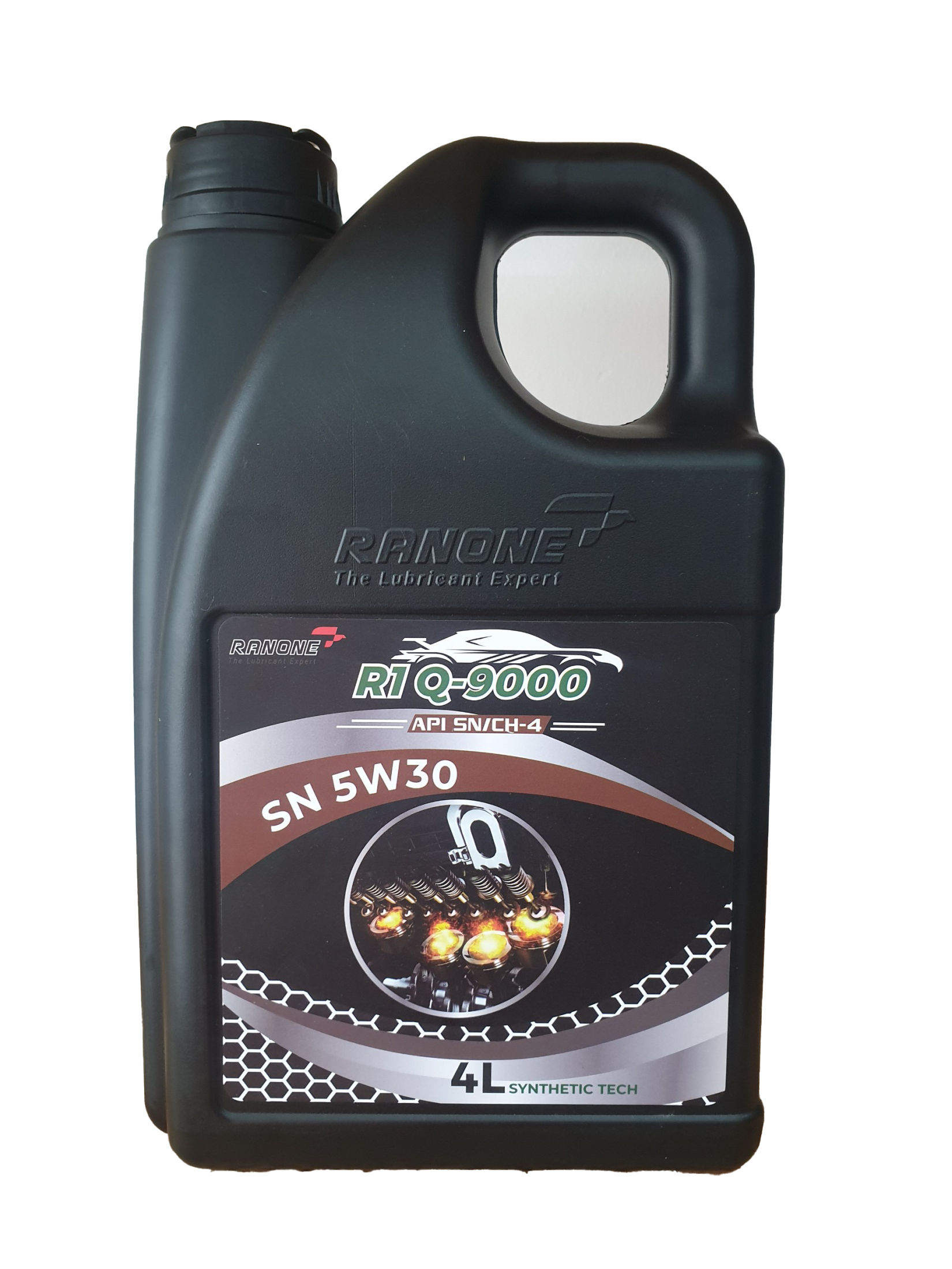 DẦU NHỚT XE HƠI , Ô TÔ RANONE R1 Q-9000 SN/CH-4 5W30 - Ảnh 2
