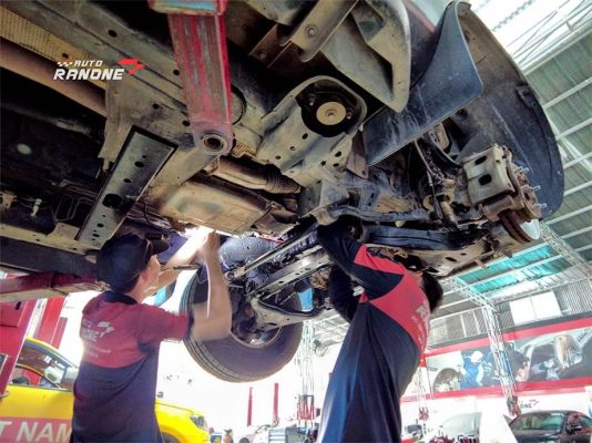 bảo dưỡng kiểm tra gầm