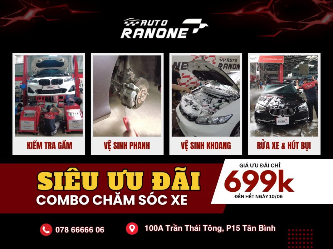 Trung tâm rửa và chăm sóc xe Ranone Auto