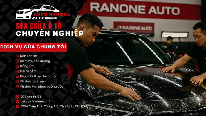 Dán keo chống trầy ô tô