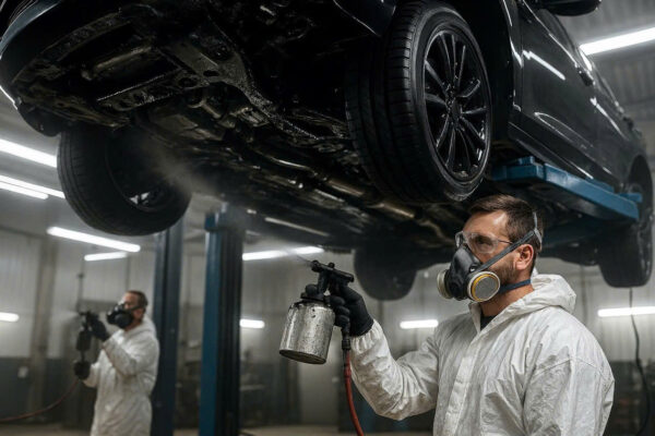 Sơn phủ gầm xe ô tô bao nhiêu