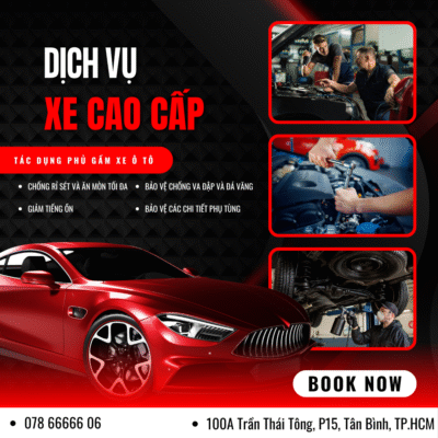 Dịch vụ phủ gầm xe ô tô Tp.HCM