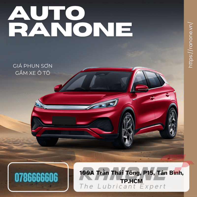 Bảng giá sơn gầm ô tô TP HCM